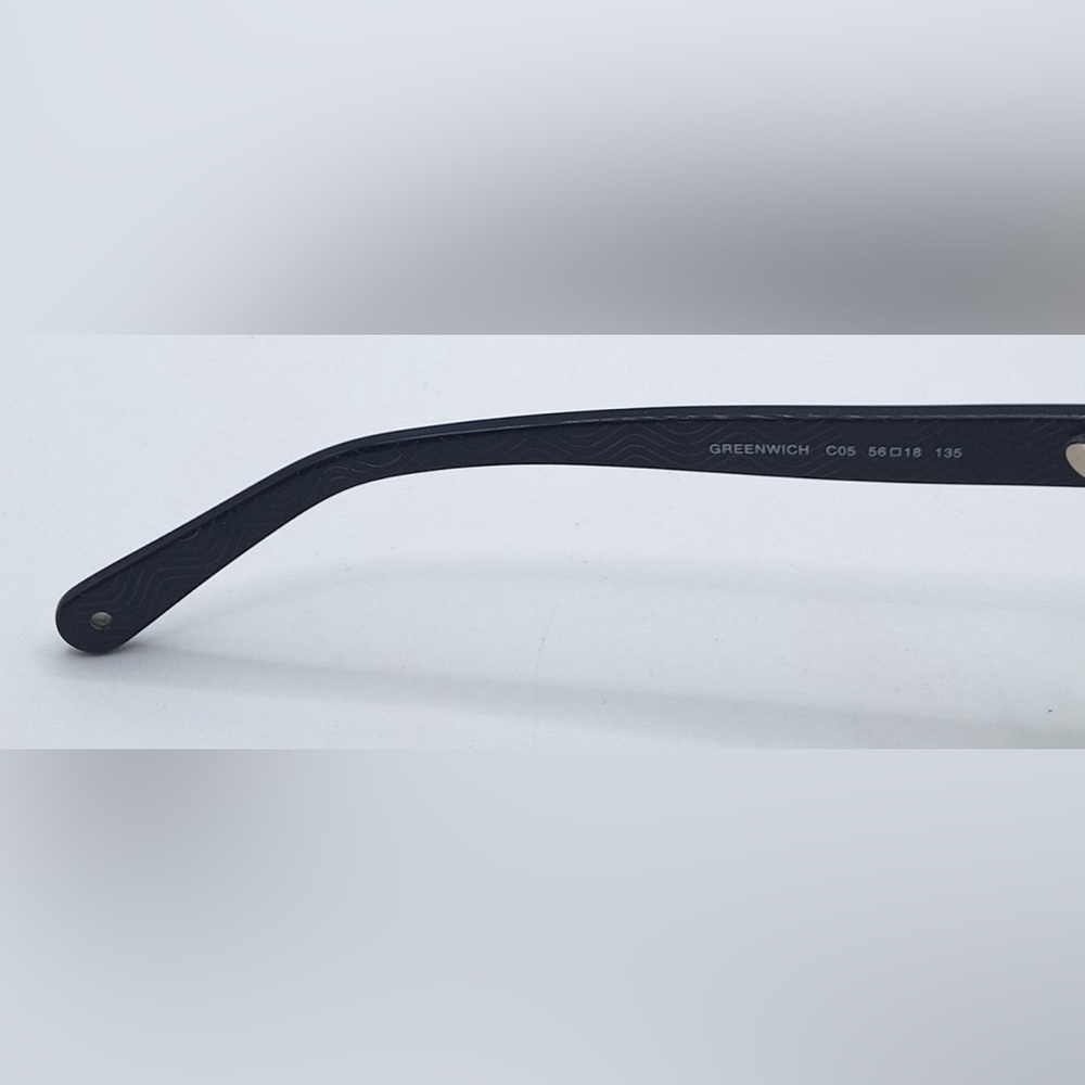 Sperry Greenwich Black Oval Sunglasses Frames Only - Picture 8 of 8